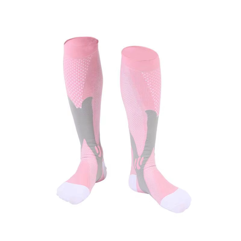 New Compression Socks Fit Football Soccer, Men Socks, Varicose Veins, Pregnant Women, Medical Nursing Knee High Stockings