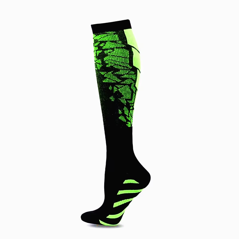 New Compression Socks Fit Football Soccer, Men Socks, Varicose Veins, Pregnant Women, Medical Nursing Knee High Stockings