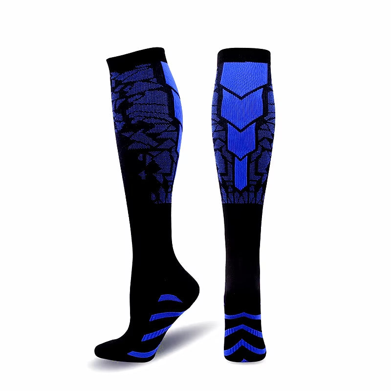 New Compression Socks Fit Football Soccer, Men Socks, Varicose Veins, Pregnant Women, Medical Nursing Knee High Stockings