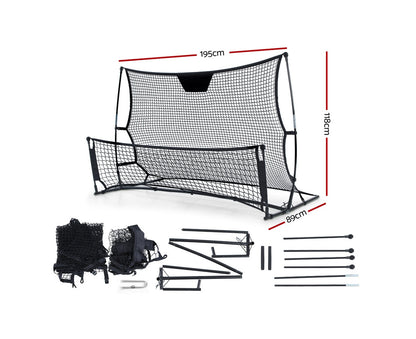 1.8M Football Soccer Net Portable Goal Net Rebounder Sports Training