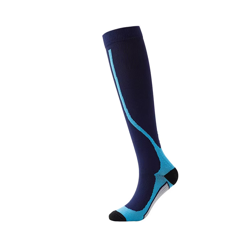 New Compression Socks Fit Football Soccer, Men Socks, Varicose Veins, Pregnant Women, Medical Nursing Knee High Stockings